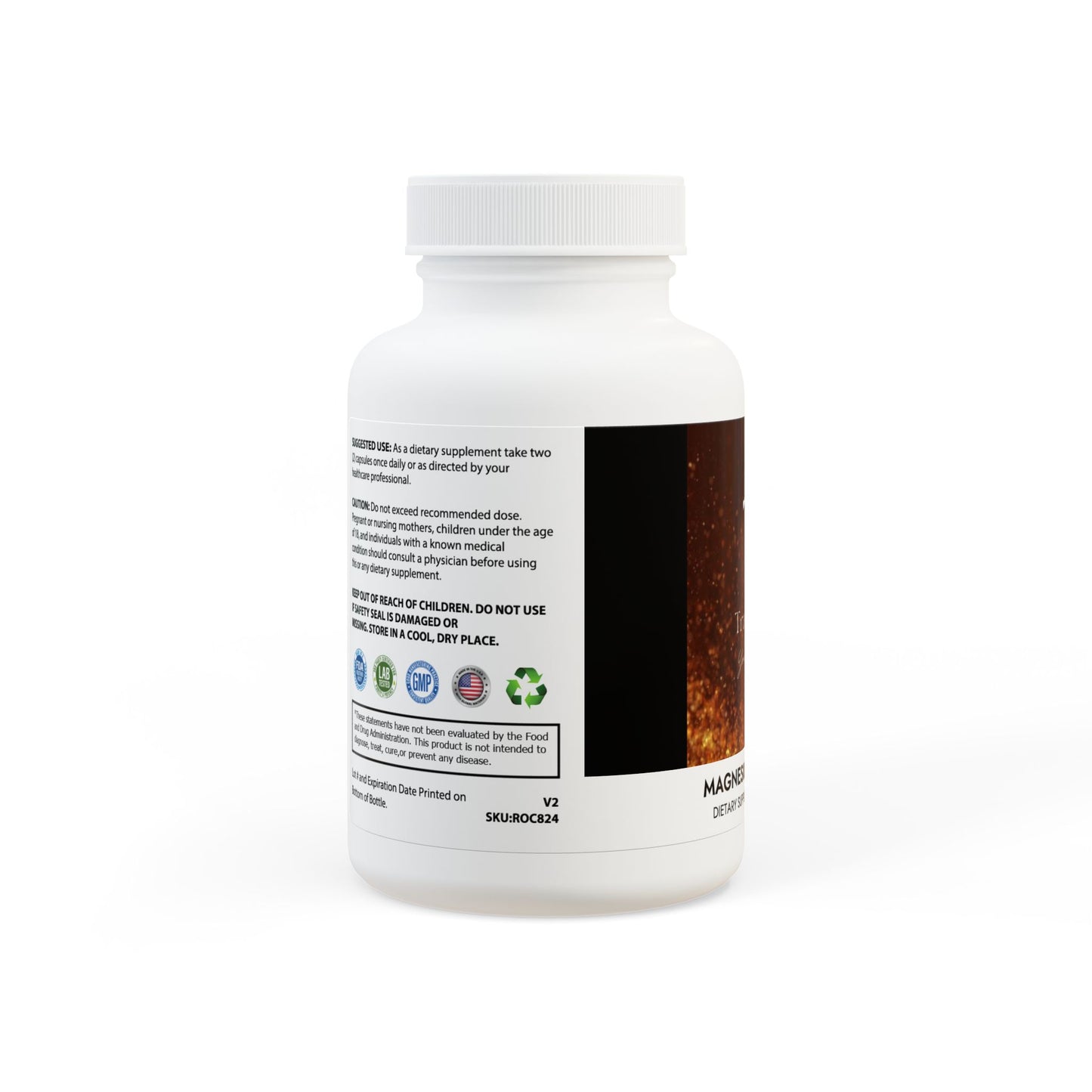 Magnesium Glycinate Supplement (60 Capsules)